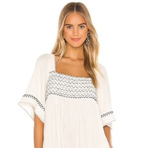 NWOT Free People: I'm the One Dress, Ivory, M